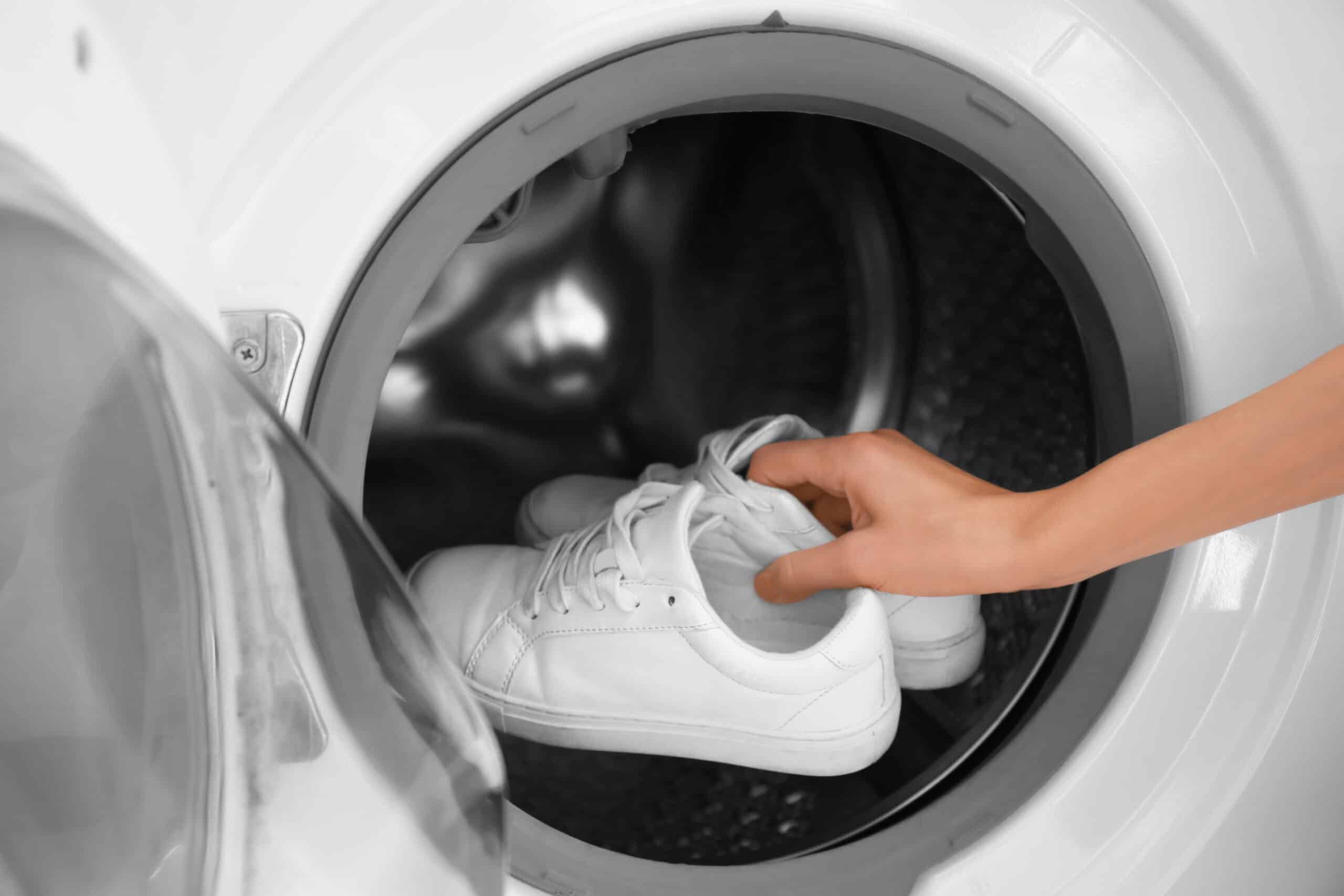 Schuhe in Waschmaschine waschen