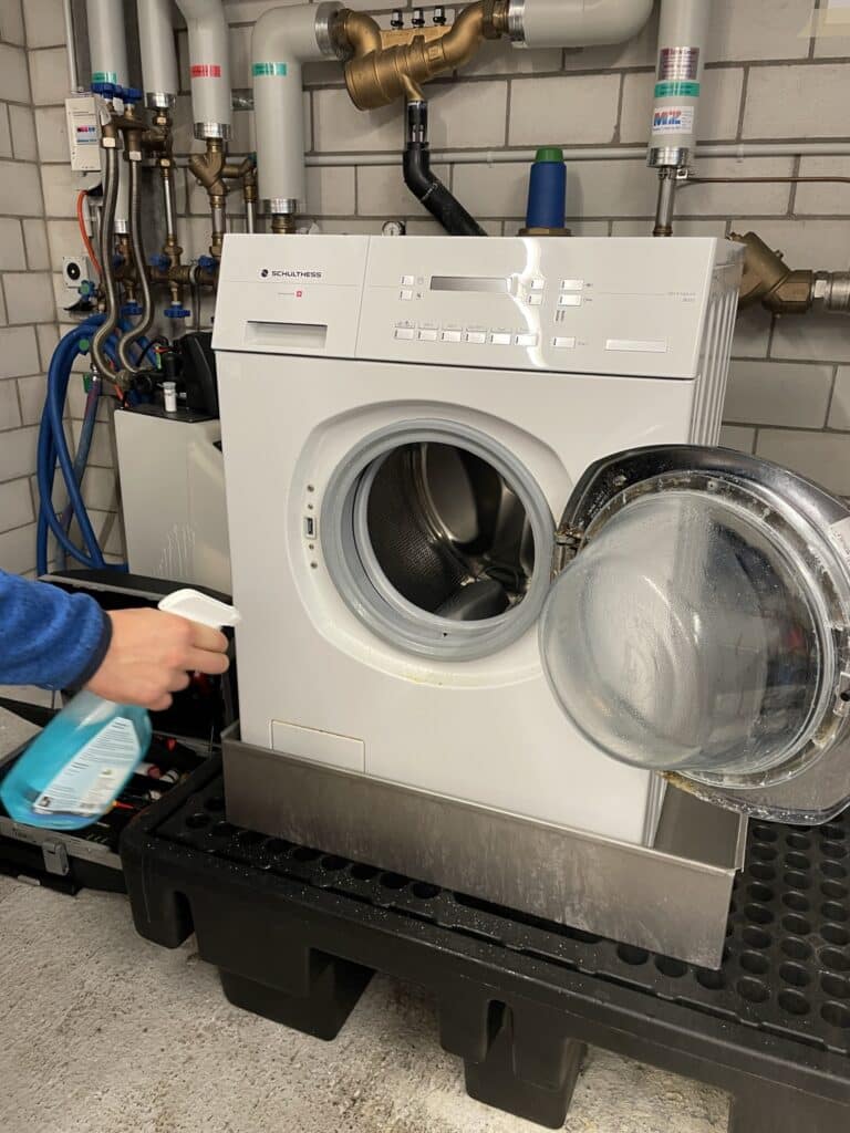 Waschmaschine putzen